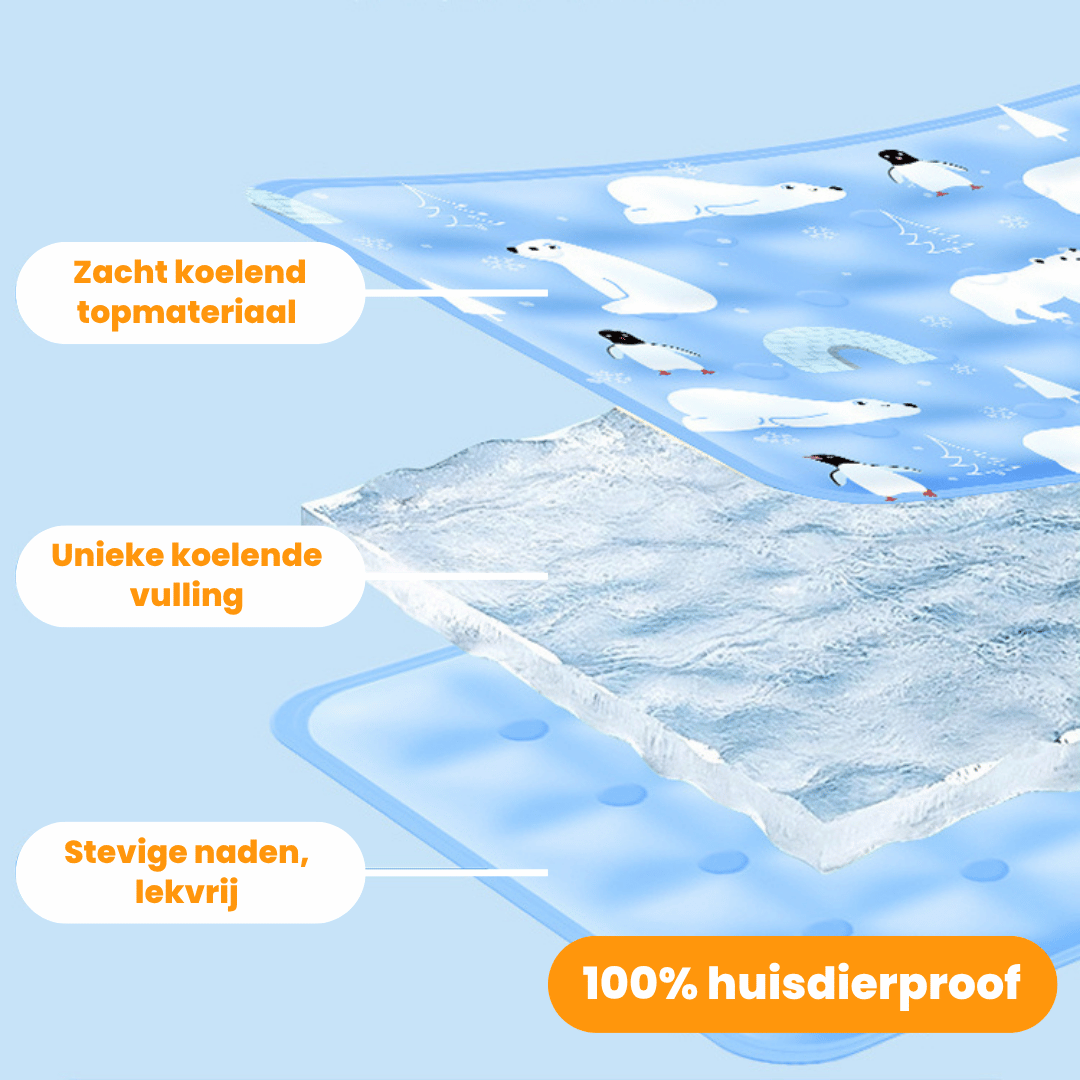 details waterkoelmat hond